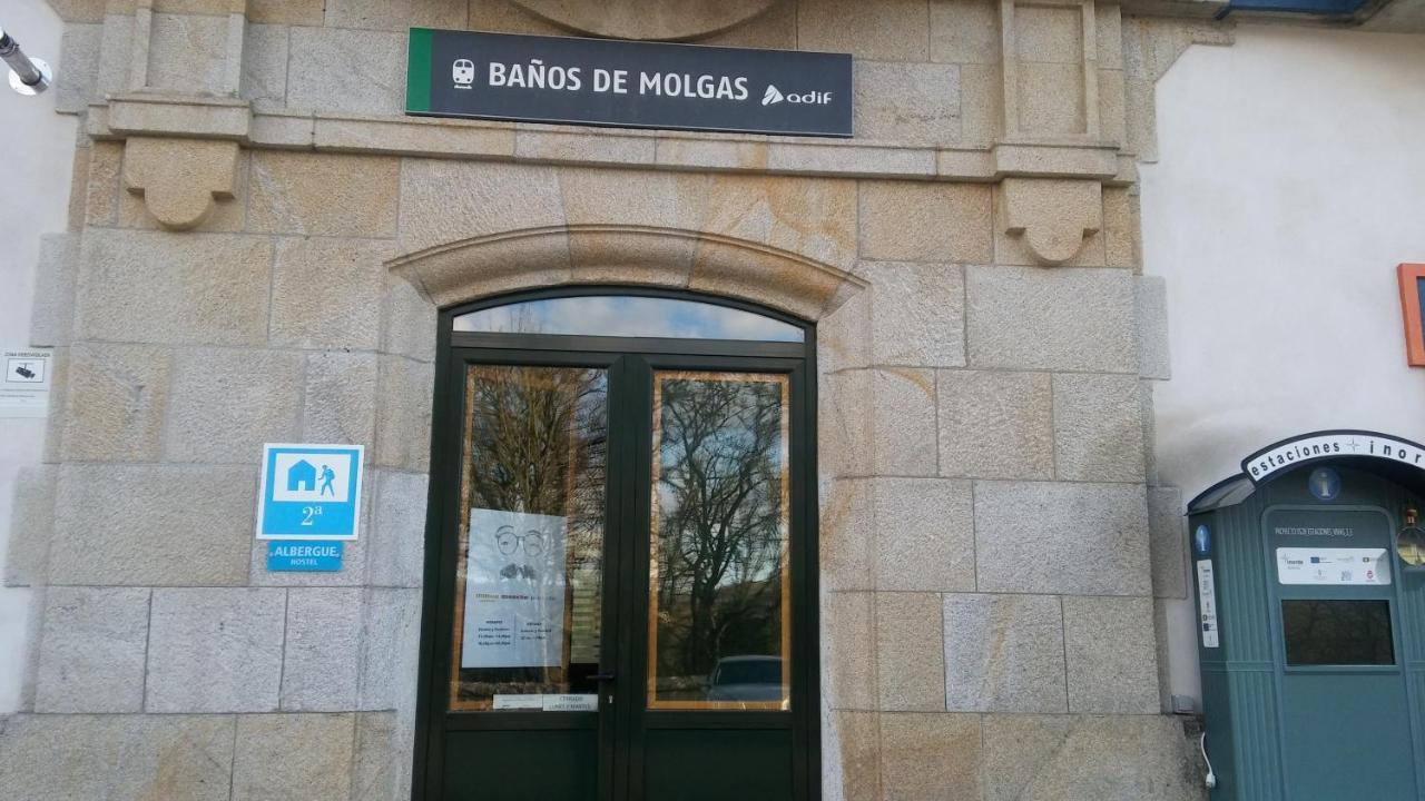 Albergue Estaciones Vivas Banos Del Molgas Zewnętrze zdjęcie